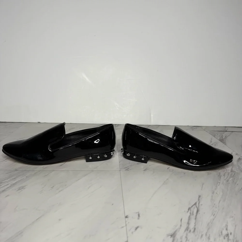 Marc Fisher Abree Black Patent Leather Loafer 6M
